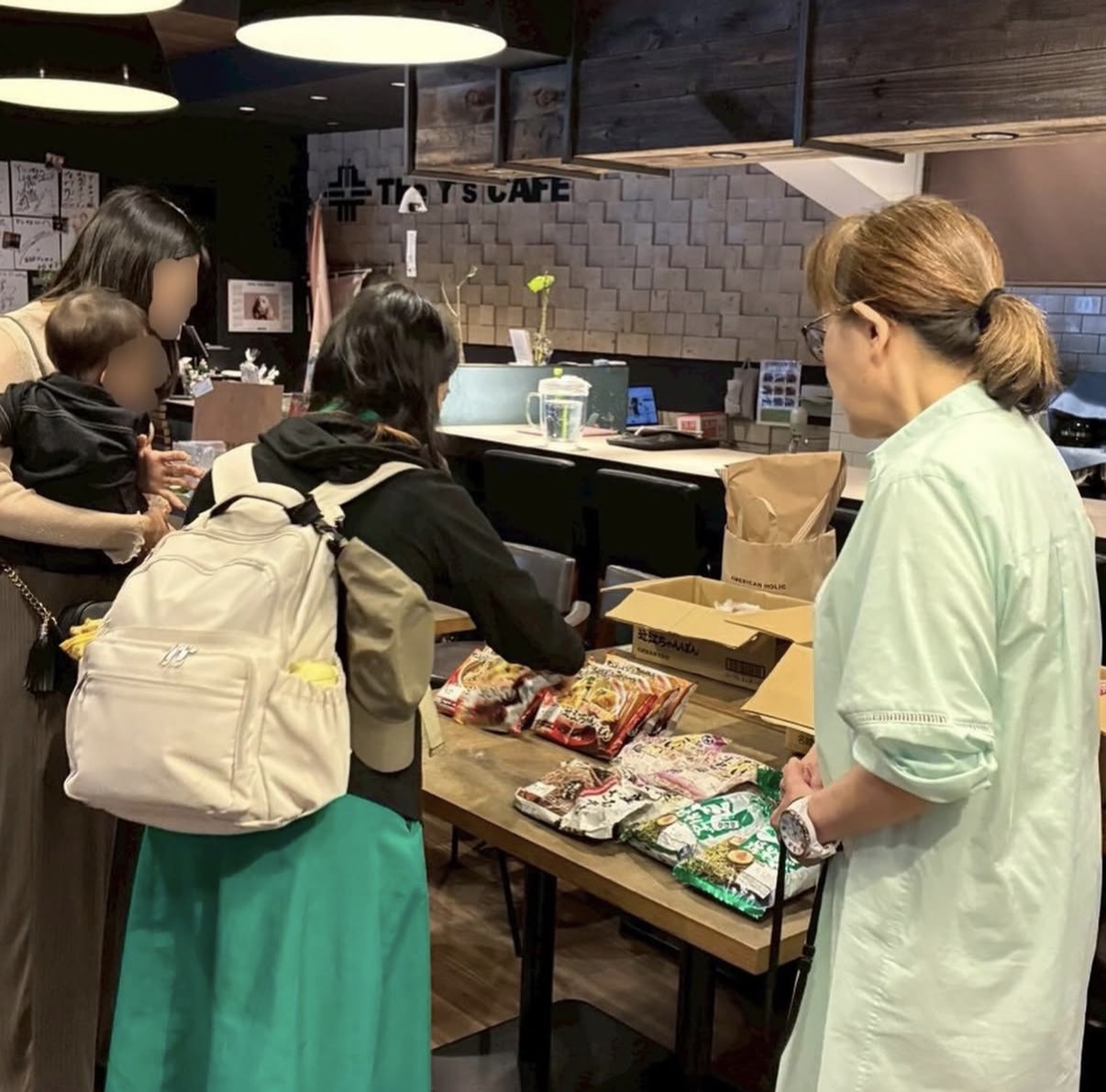 食事の様子